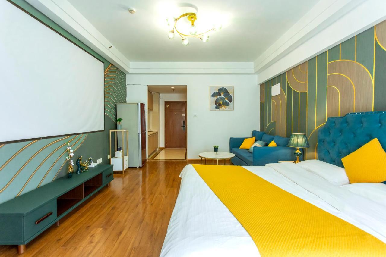Dalian Hong XI Yuan Apartment Wanda Plaza Eksteriør bilde